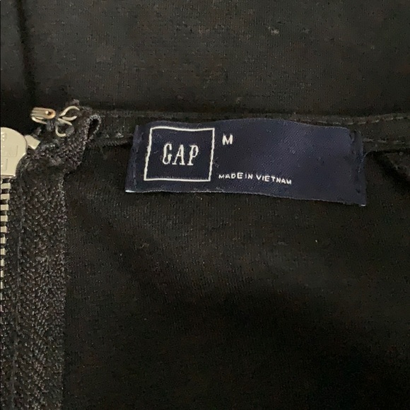 Gap Black Cotton A Line Skirt Size M - Picture 3 of 3